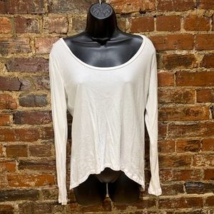white long sleeve basic